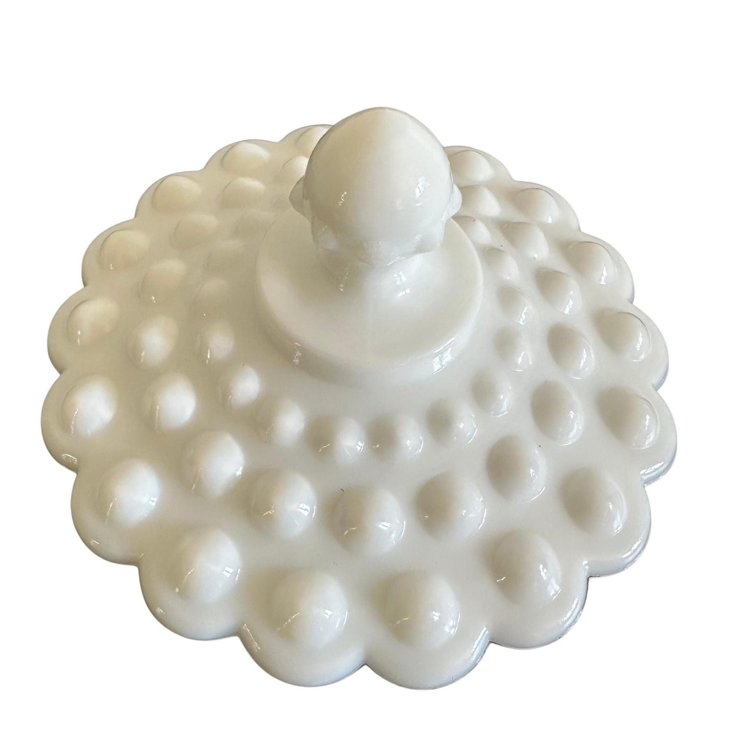 Vintage Fenton Milk Glass Candle, Housewarming Gift for Her