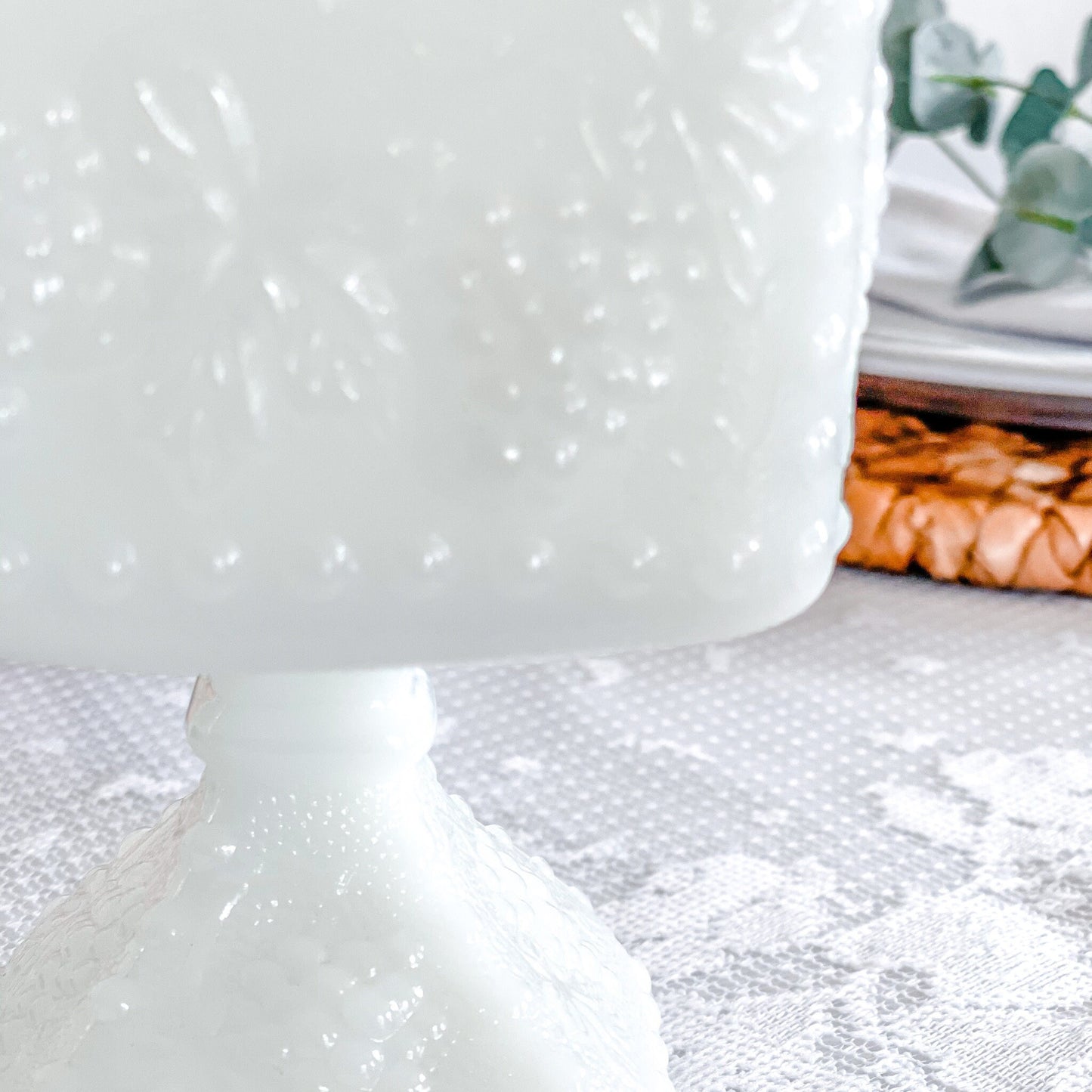 Scented Candles, Milk Glass, Mom Gift, Birthday Gift For Her