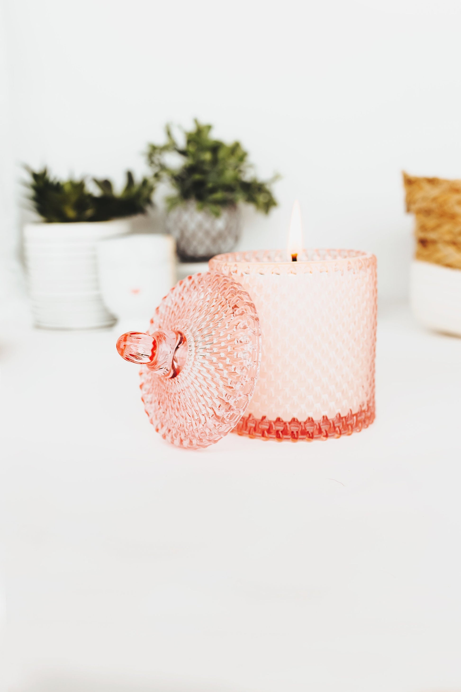 Scented Soy Candle in Vintage Inspired Jar