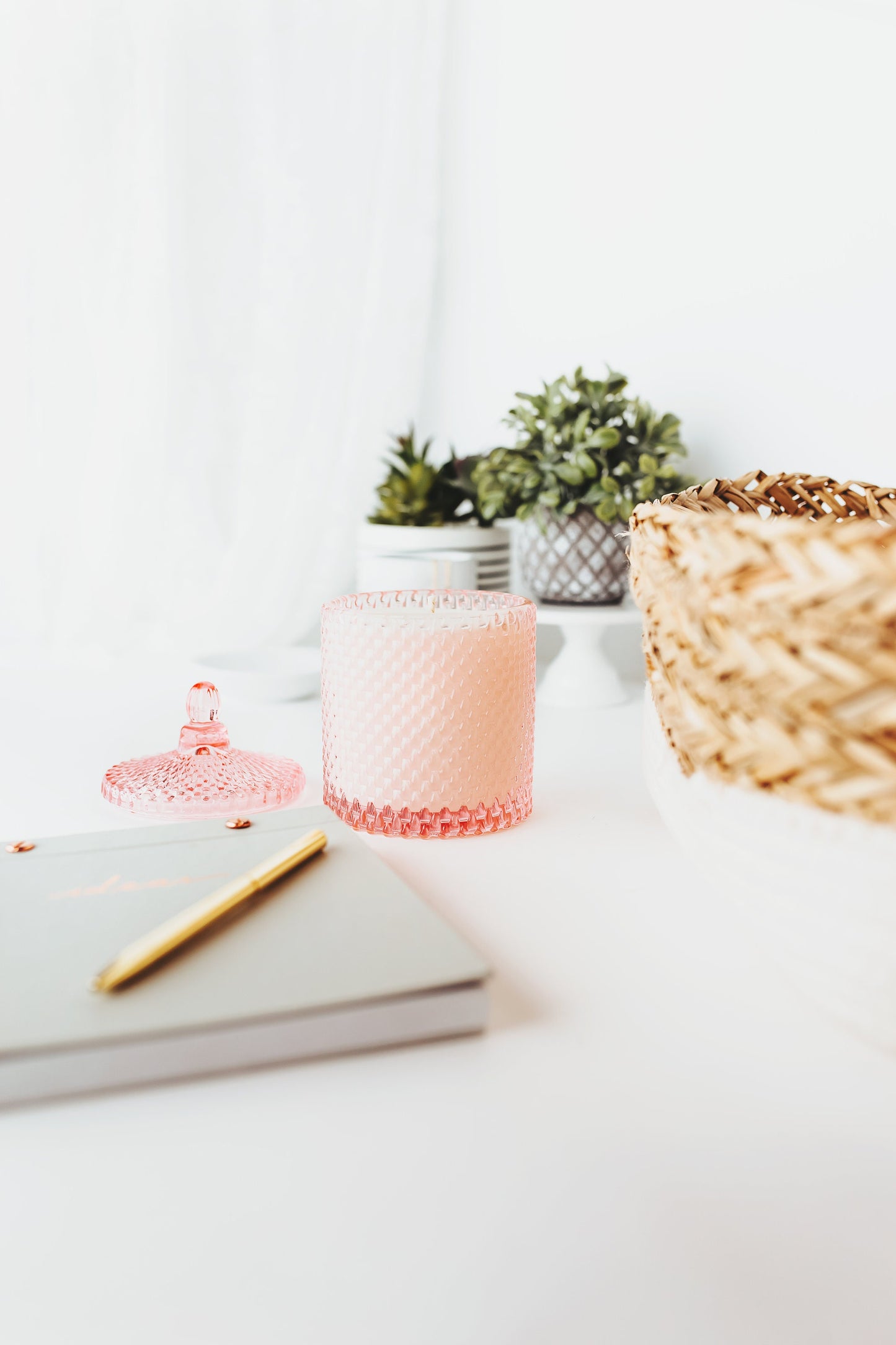 Scented Soy Candle in Vintage Inspired Jar