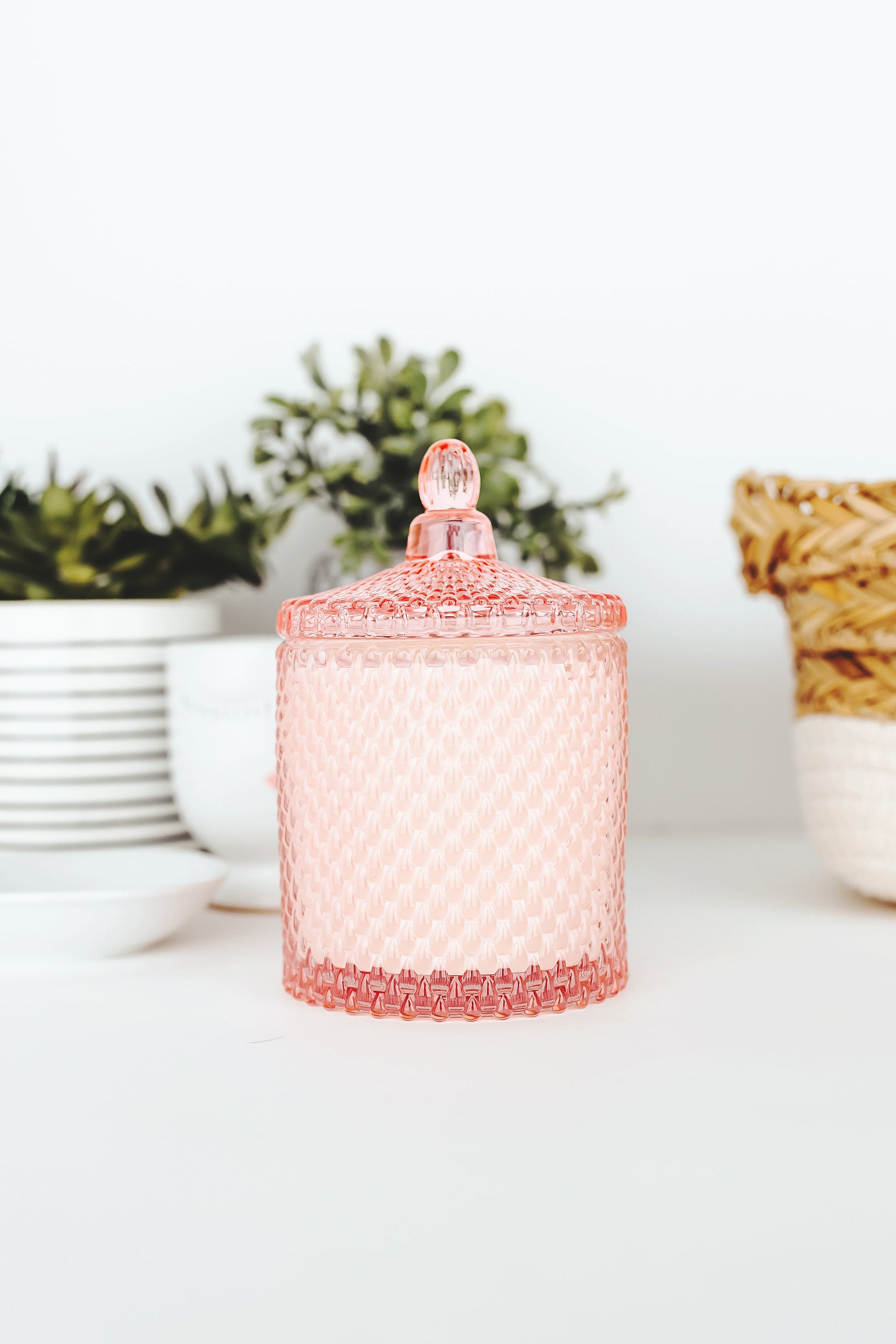 Scented Soy Candle in Vintage Inspired Jar