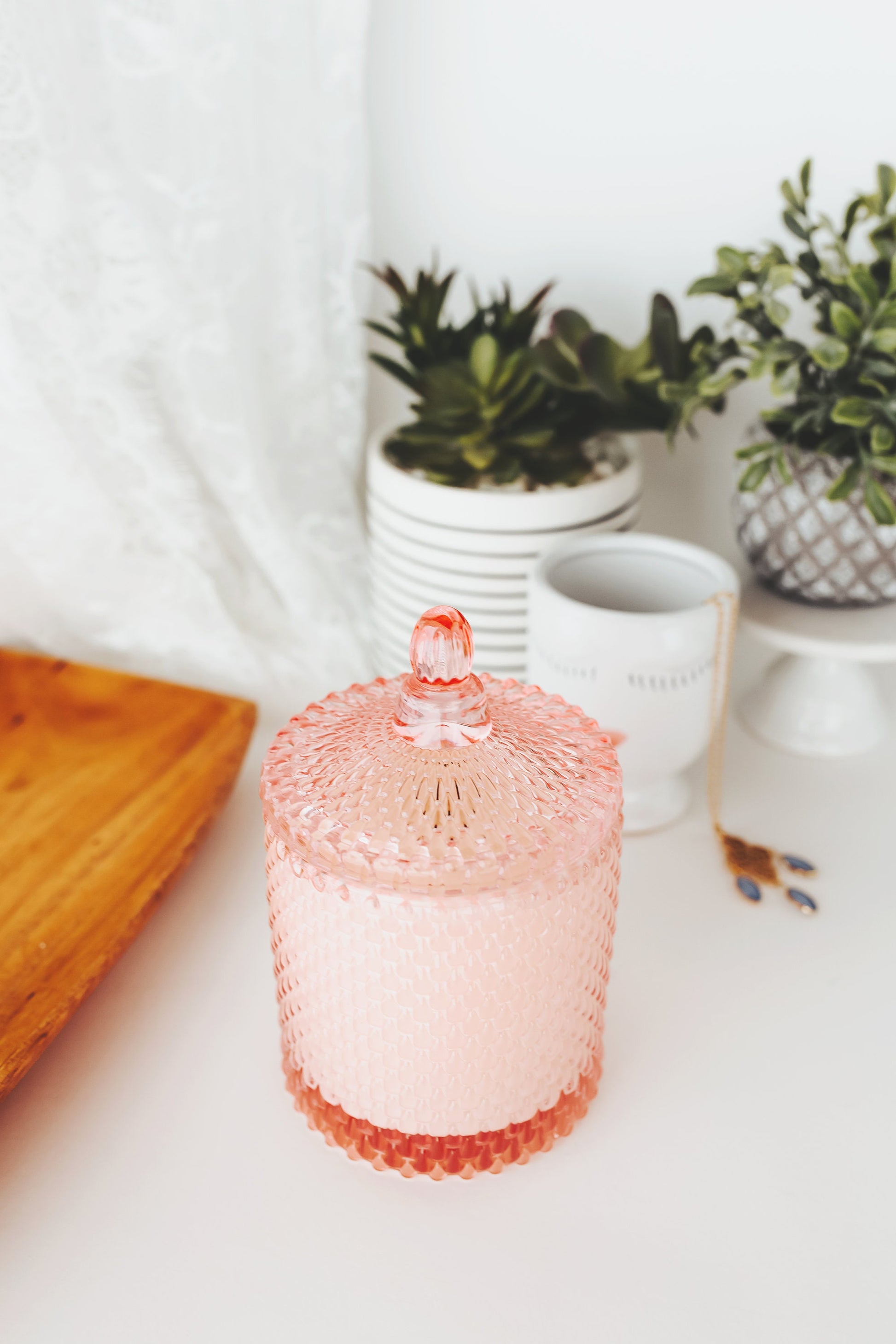 Scented Soy Candle in Vintage Inspired Jar