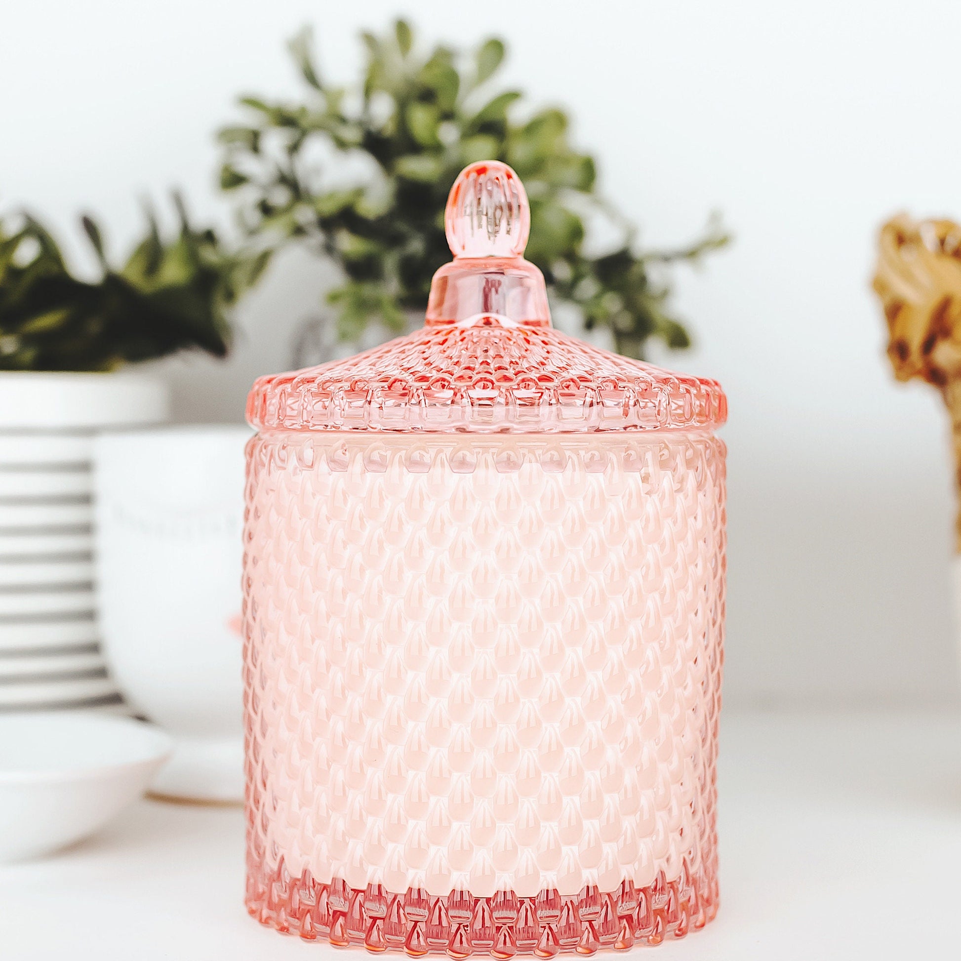 Scented Soy Candle in Vintage Inspired Jar