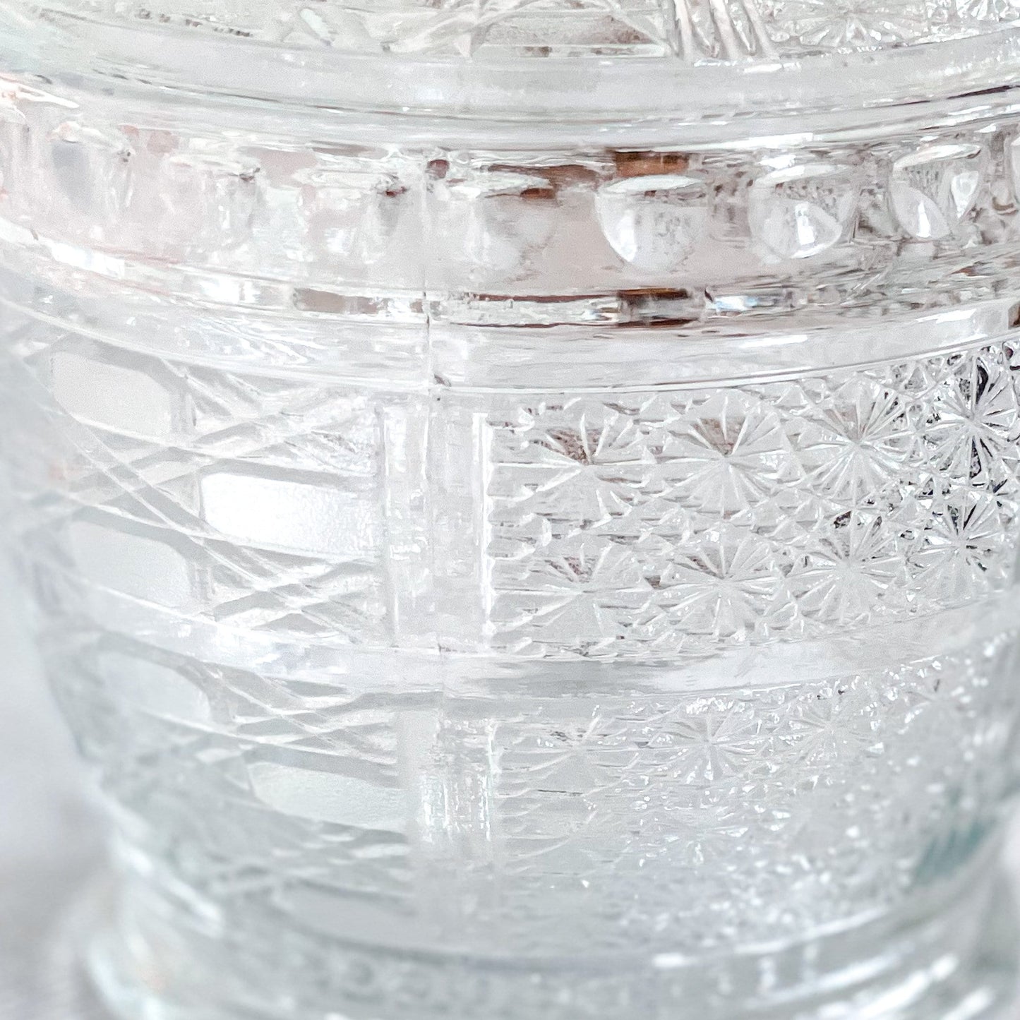 Lavender Vanilla Soy Wax Candle in Vintage Glass Dish