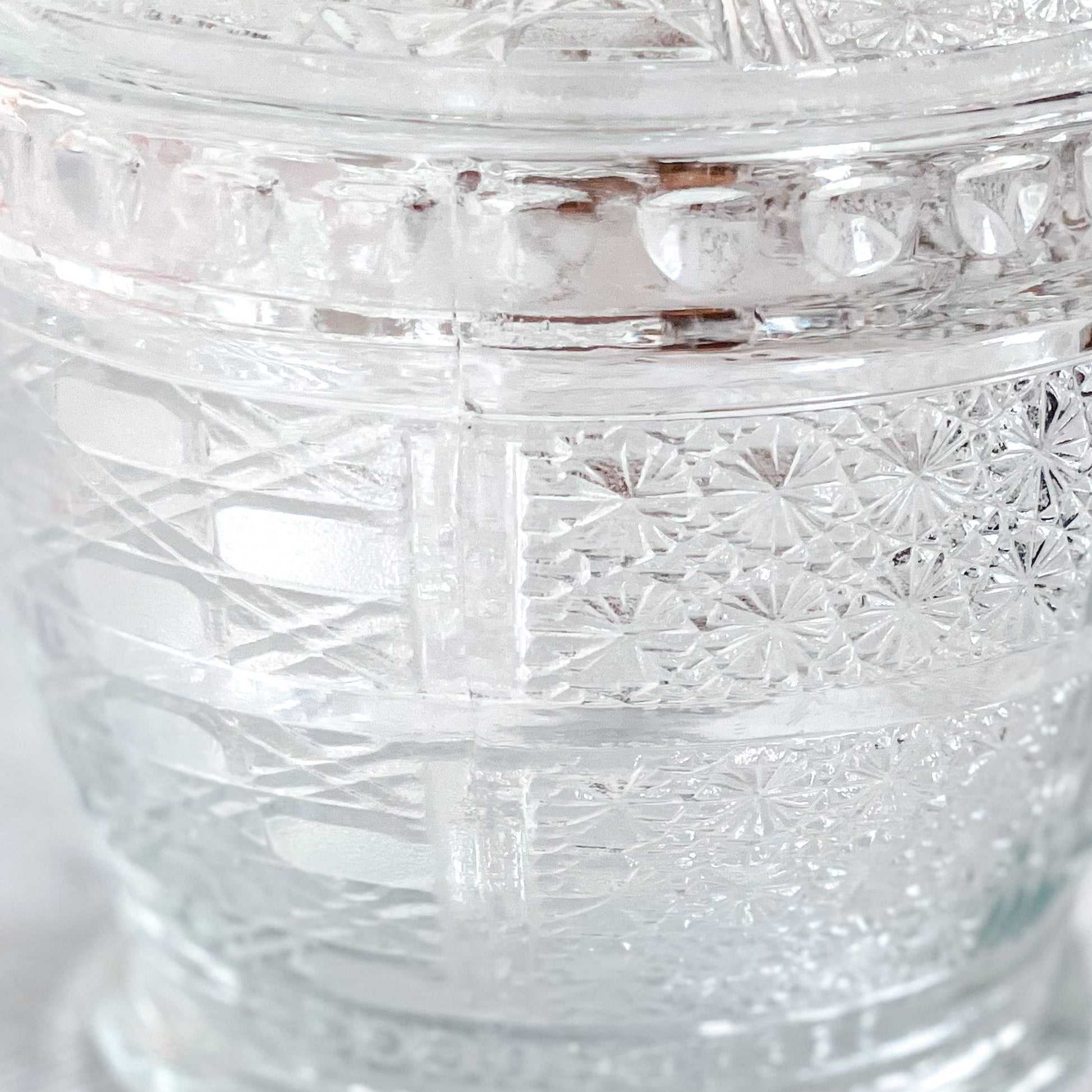 Lavender Vanilla Soy Wax Candle in Vintage Glass Dish