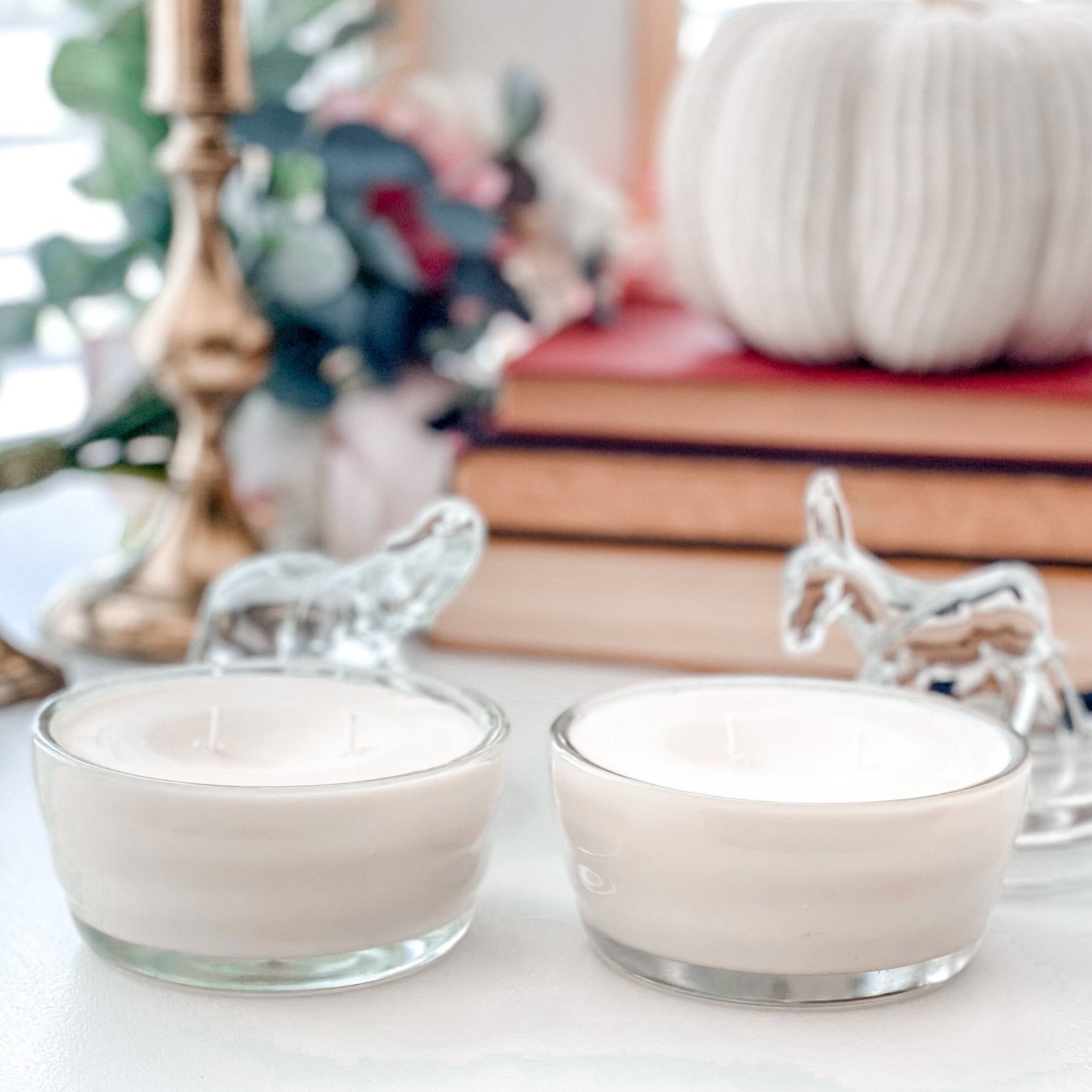 Vintage Donkey & Elephant Soy Candles