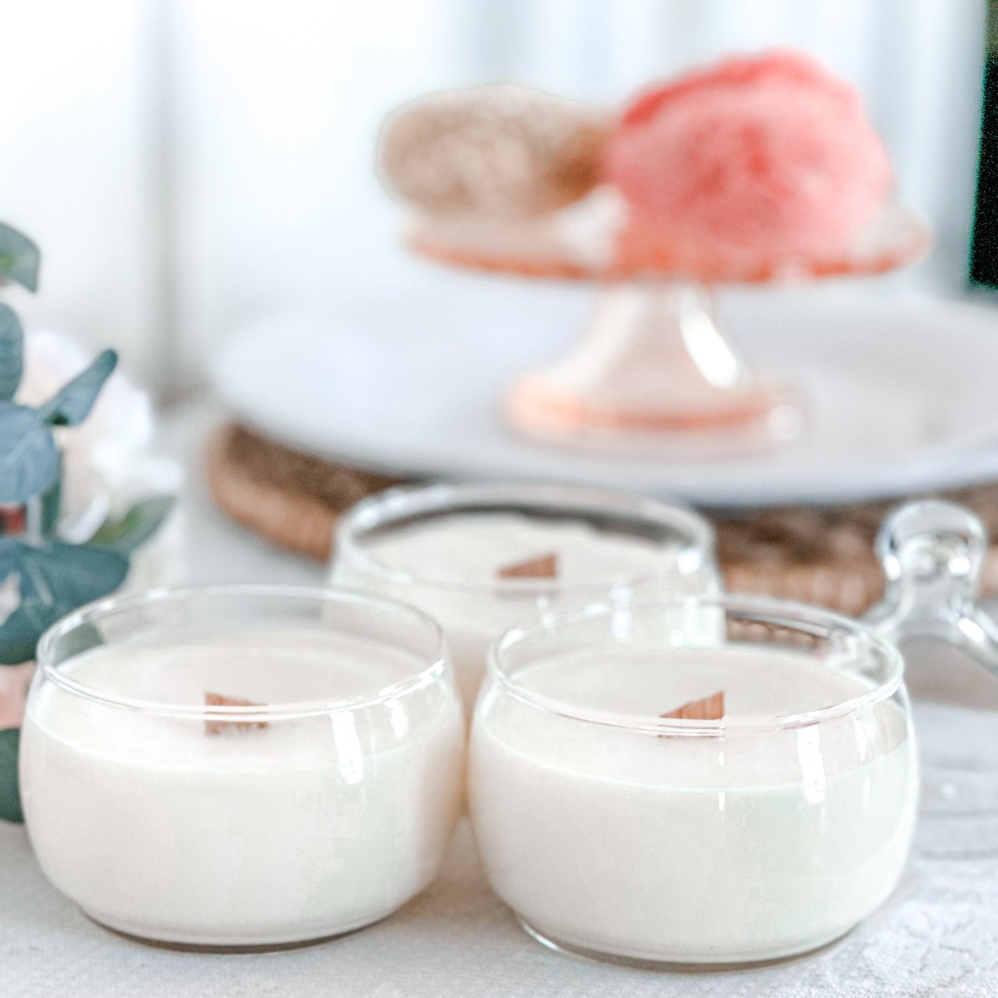Vintage Candy Dish Candle Set | Trio of Holiday Fragrances
