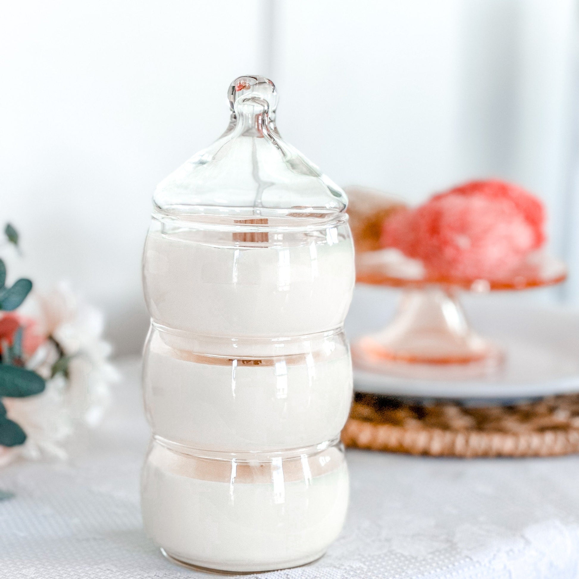 Vintage Candy Dish Candle Set | Trio of Holiday Fragrances
