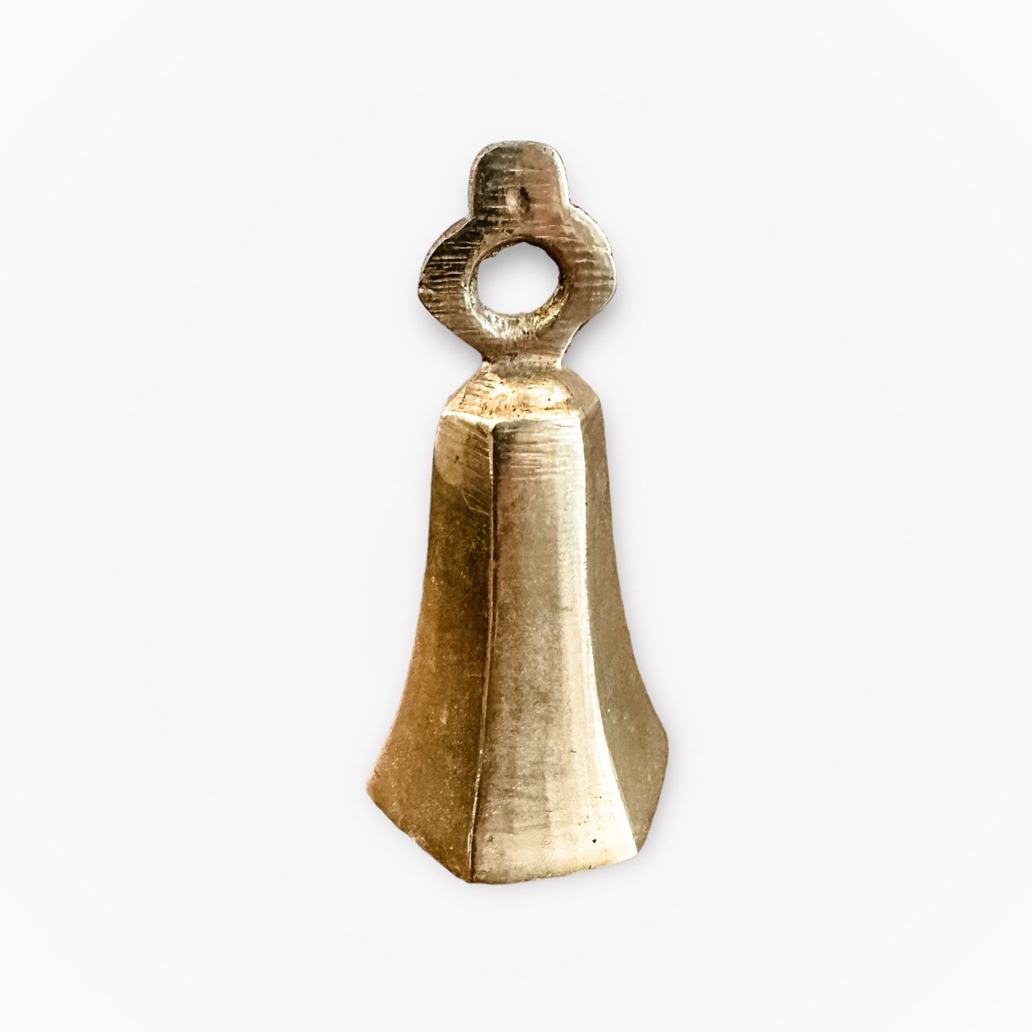 Vintage Brass Dinner Bell – Holiday Ornament or Gift