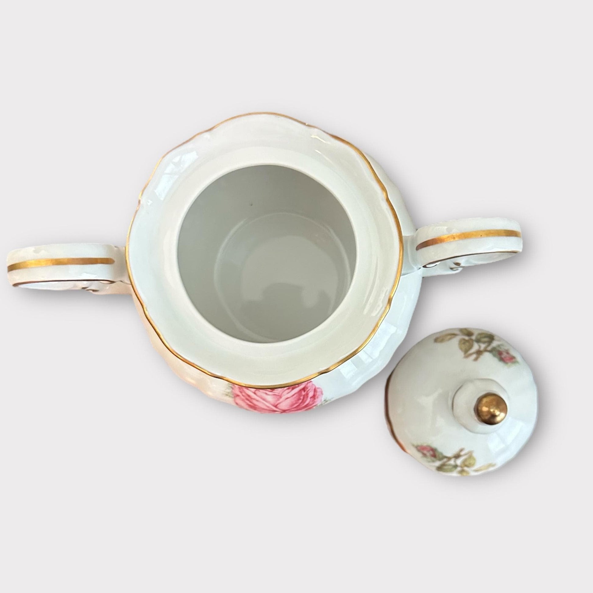 Antique Floral Creamer and Sugar Set, Wedding Gift, Bride To Be