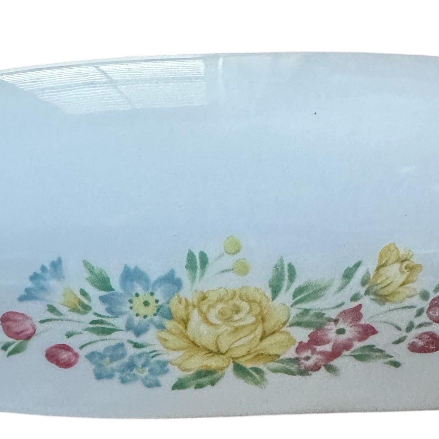 Vintage Nikko Floral Butter Dish, Best Friend Birthday Gift, Shabby Chic