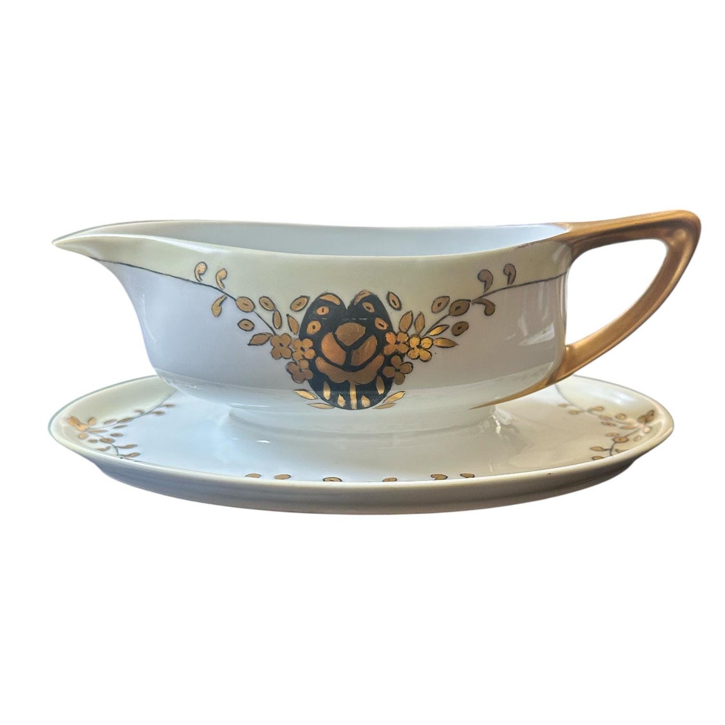 Vintage German Gravy Boat, Donatello Design, Wedding Gifts, Newlywed Gifts