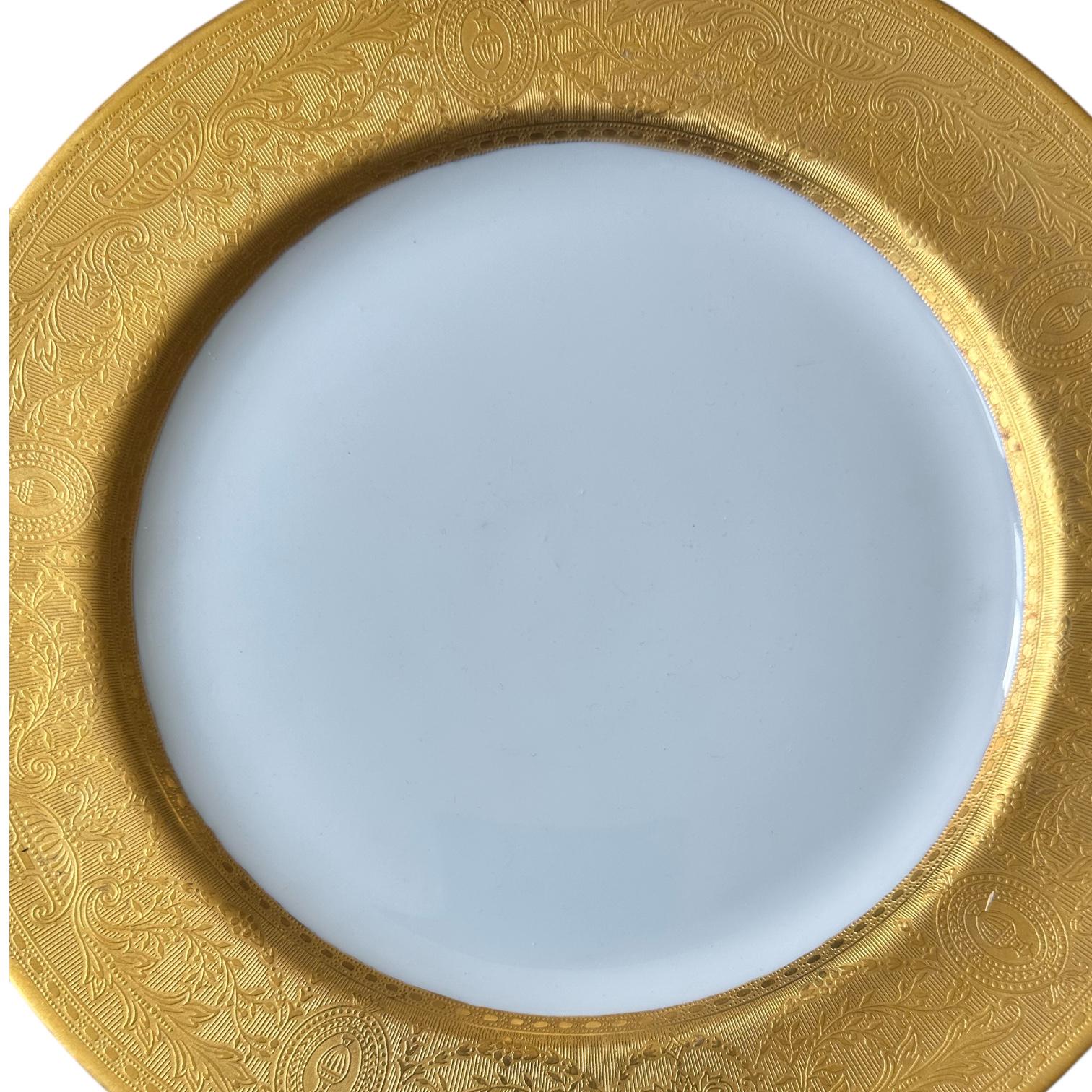 Antique Rosenthal Bavaria Salad Plates, Wedding Tableware, Gift for Couple (Set of 6)