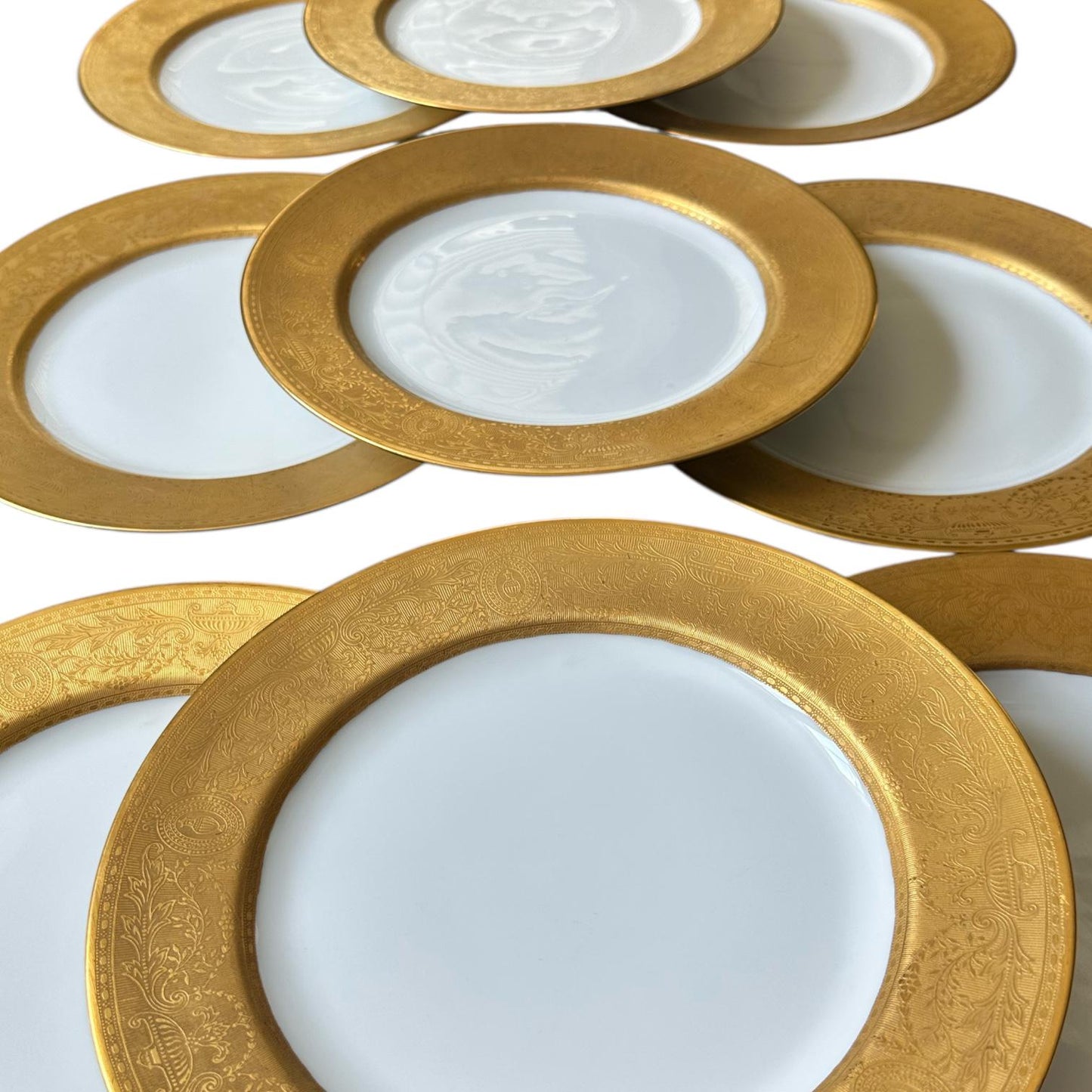 Antique Rosenthal Bavaria Salad Plates, Wedding Tableware, Gift for Couple (Set of 6)