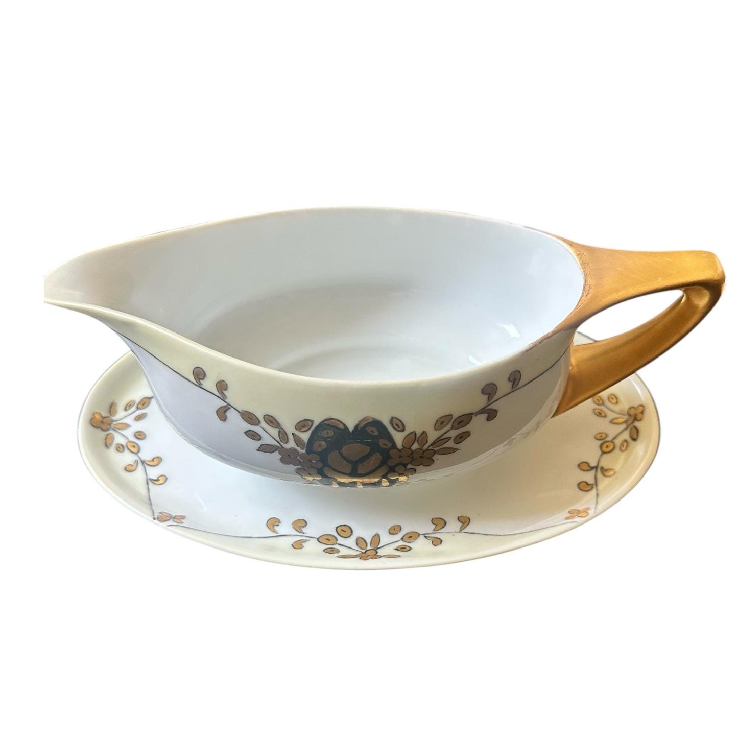 Vintage German Gravy Boat, Donatello Design, Wedding Gifts, Newlywed Gifts