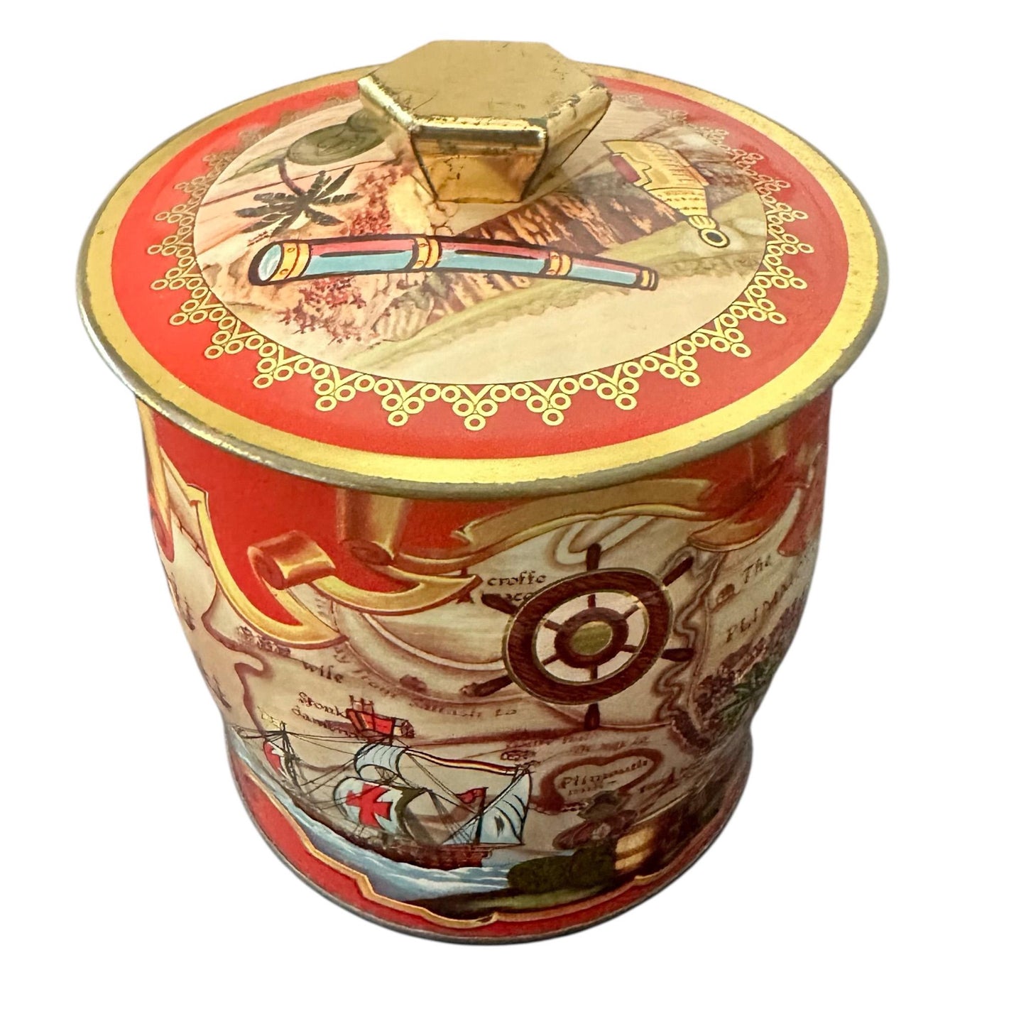 Spring Scented Candle in Vintage Tin | Perfect Mom's Birthday Gift