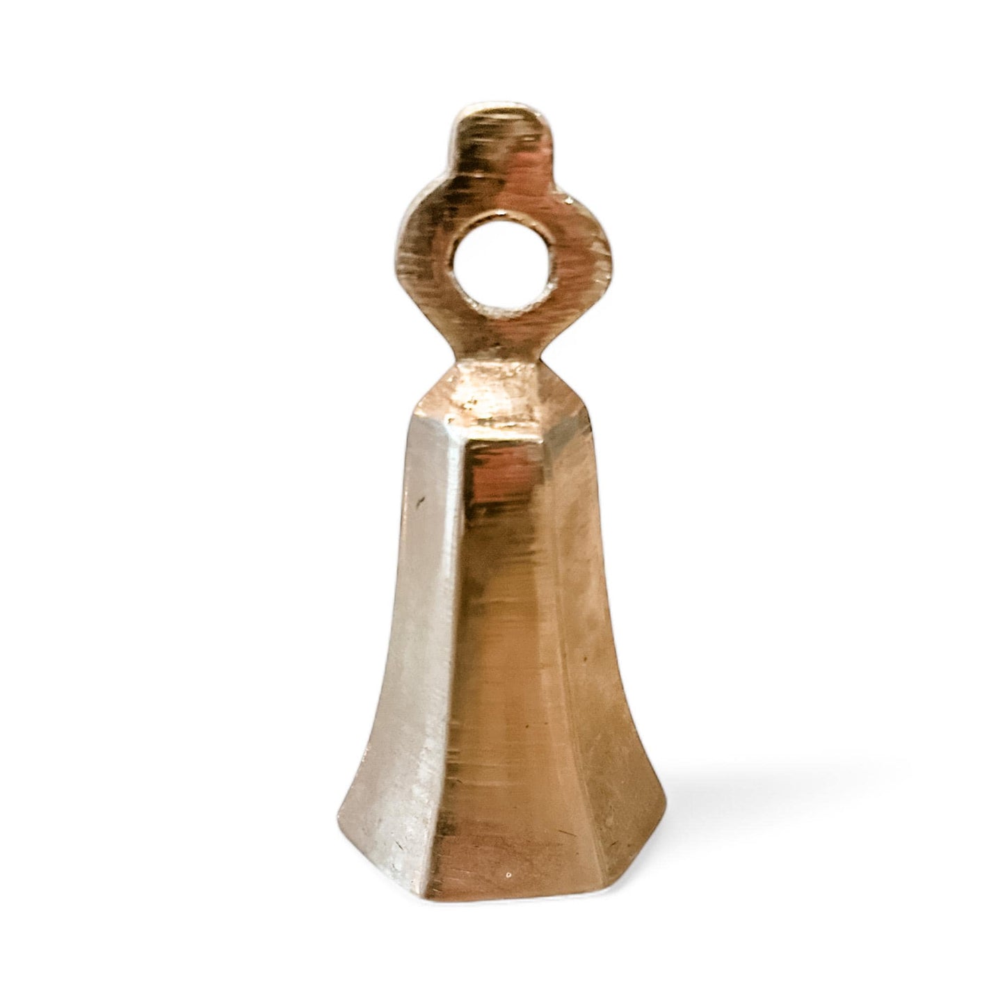 Vintage Brass Dinner Bell – Holiday Ornament or Gift