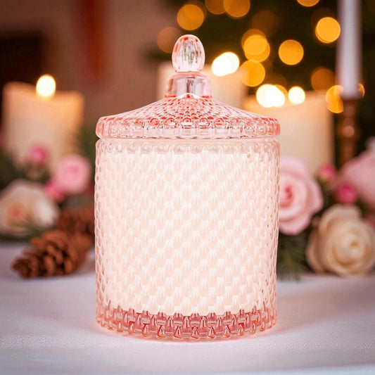 Scented Soy Candle in Vintage Inspired Jar