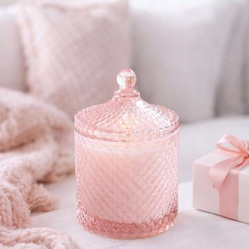 Scented Soy Candle in Vintage Inspired Jar