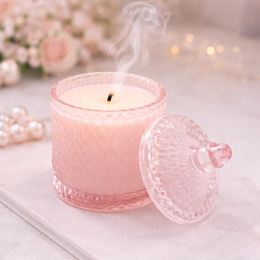 Scented Soy Candle in Vintage Inspired Jar