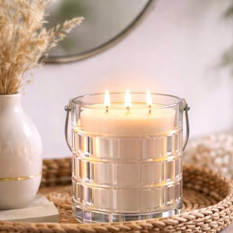 Soy Candle in Vintage French Ice Bucket, Housewarming Gift