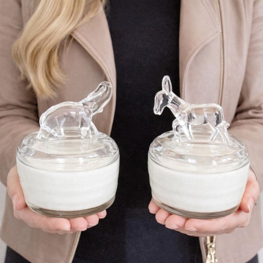 Vintage Donkey & Elephant Soy Candles
