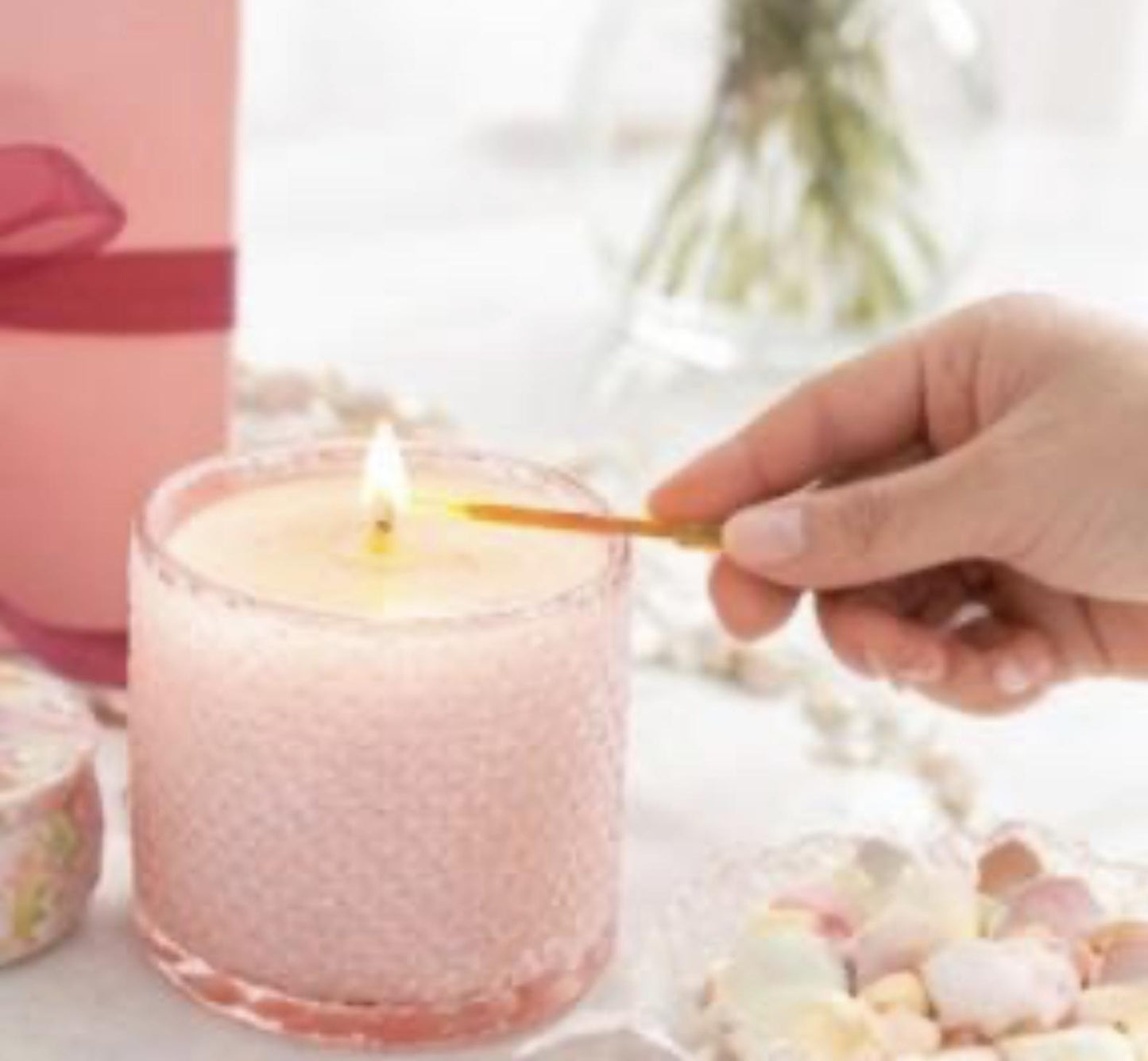 Scented Soy Candle in Vintage Inspired Jar