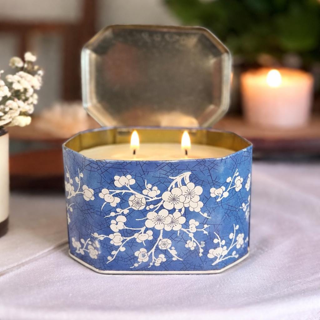 Scented Candle in Vintage Tins, Birthday Gifts for Wife