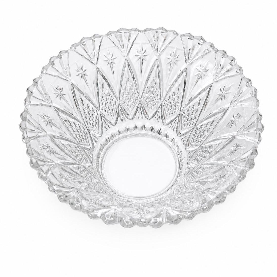 Scented Candle in Vintage Candy Dish, Mid-Century Decor