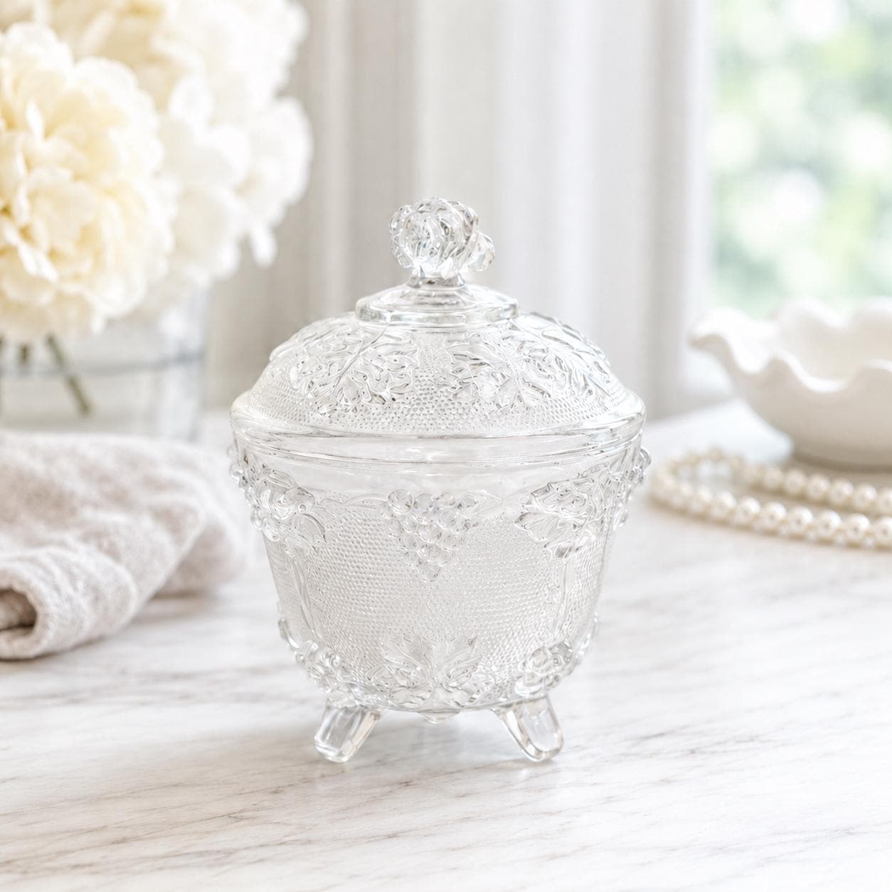 Vintage, Candy Dish Candle, Retirement Gifts For Women