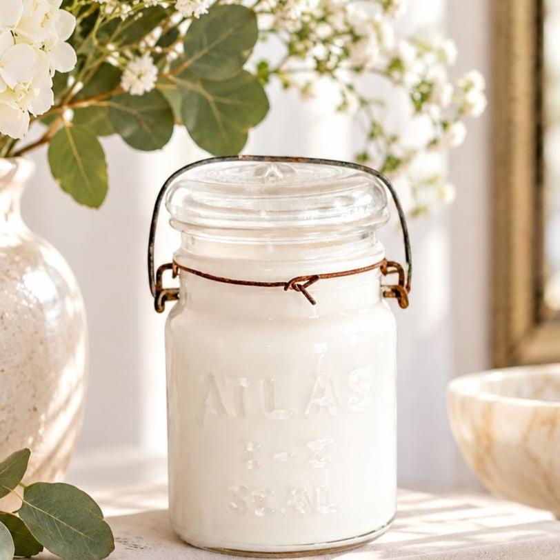 Vintage Mason Jar Candle - Assorted Fragrances