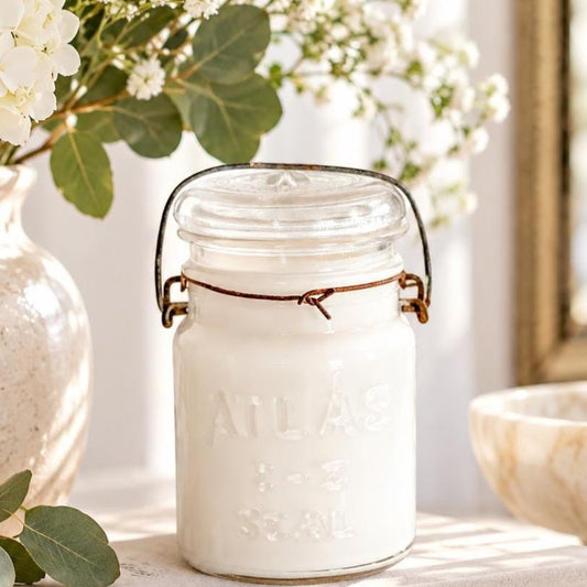 Vintage Mason Jar Candle - Assorted Fragrances