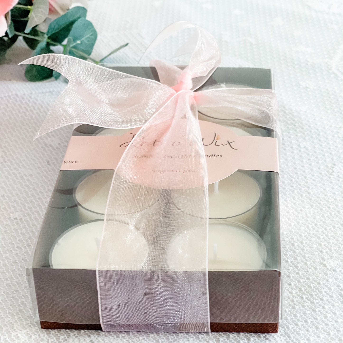 Soy Candles, Tealight Candles, Coworker Gift, Stocking Stuffers