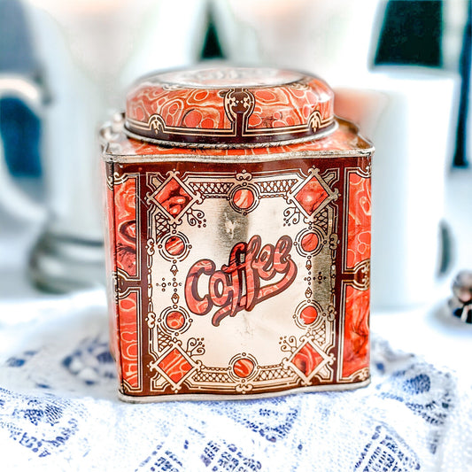 Soy Candle in Vintage Coffee Tin