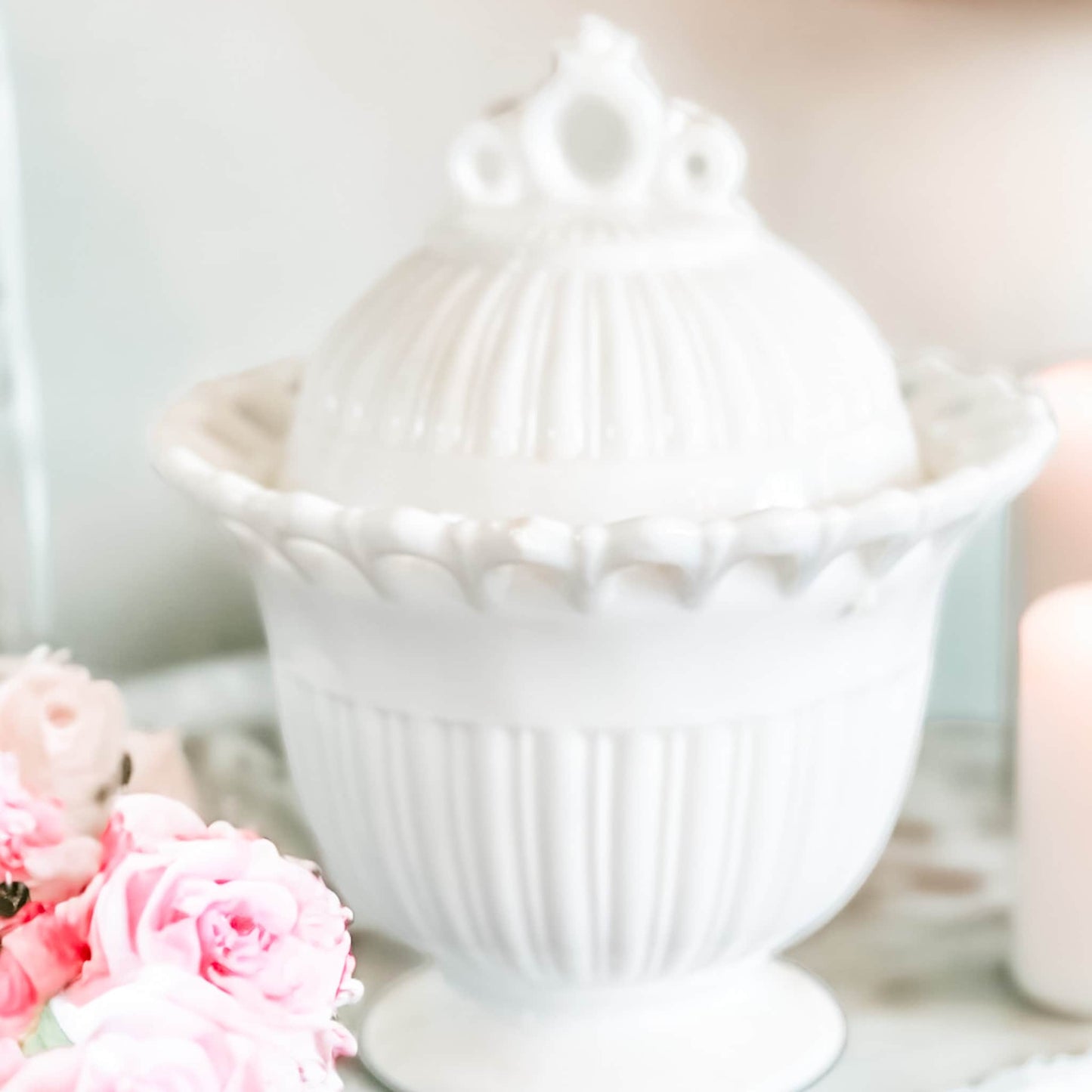 Soy Candles, Vintage, Milk Glass, Best Friend Gifts, Housewarming Gifts