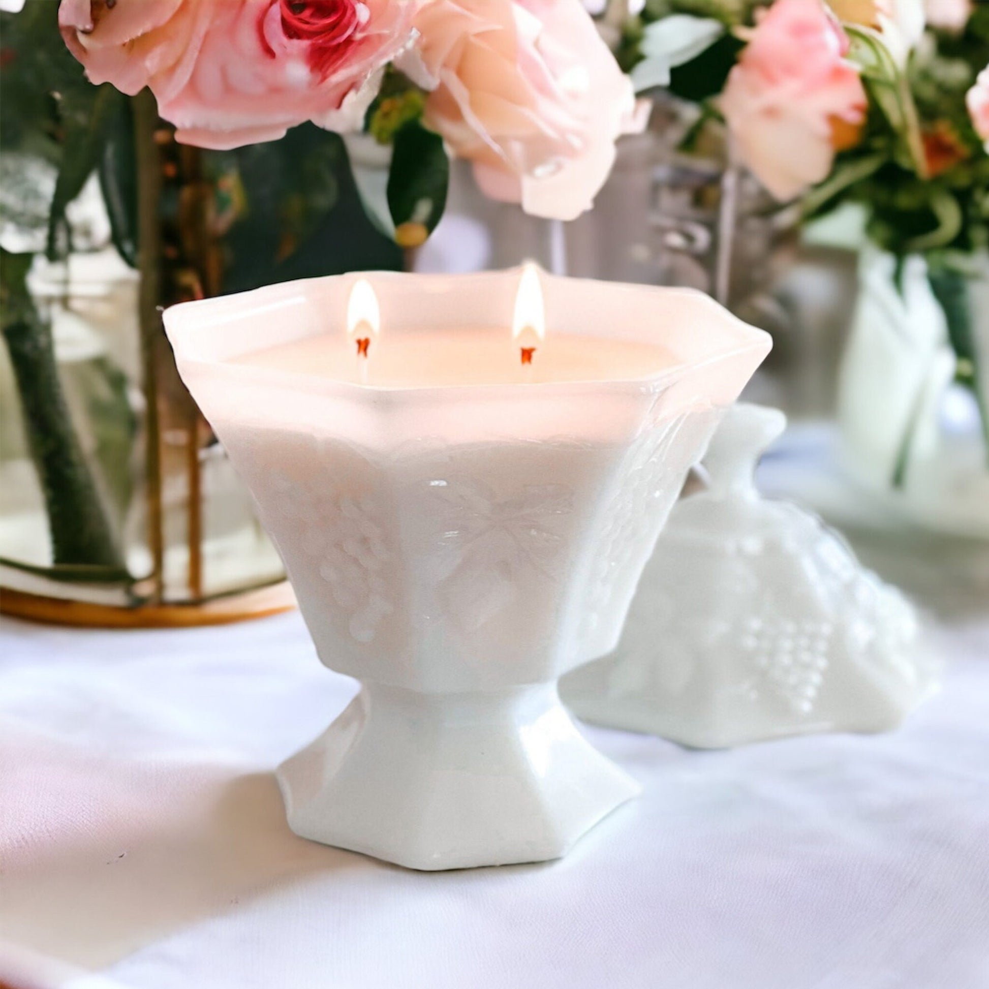 Lily of the Valley Vintage Candle